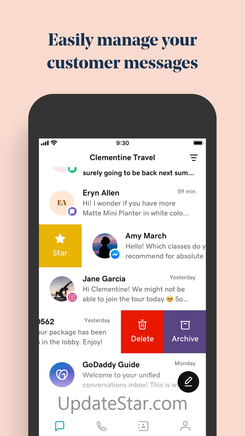 GoDaddy Conversations - Inbox 2.98.0