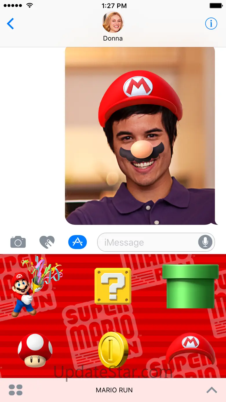 Super Mario Run Stickers 1.2.1