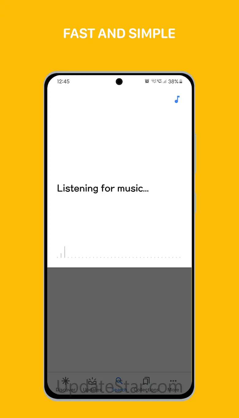 Shortcut for Google Sound Sear 2.0