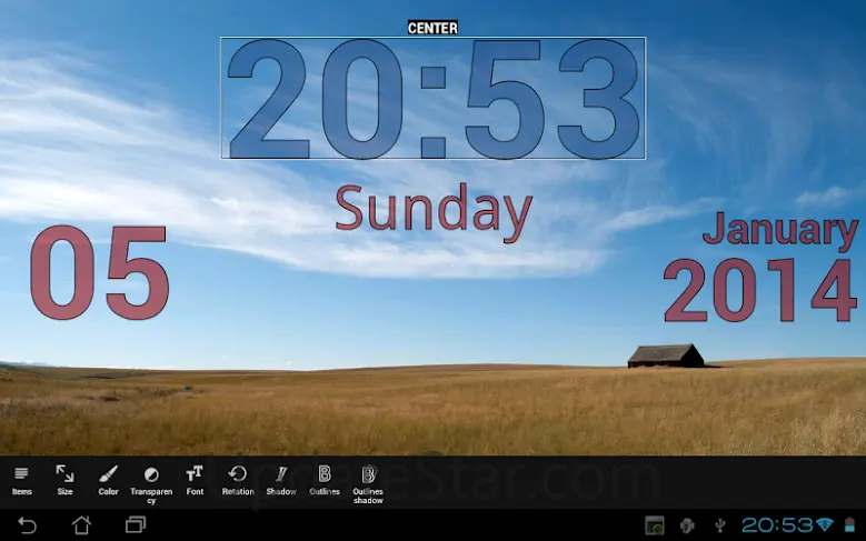 DIGI Clock Live Wallpaper 3.2.1