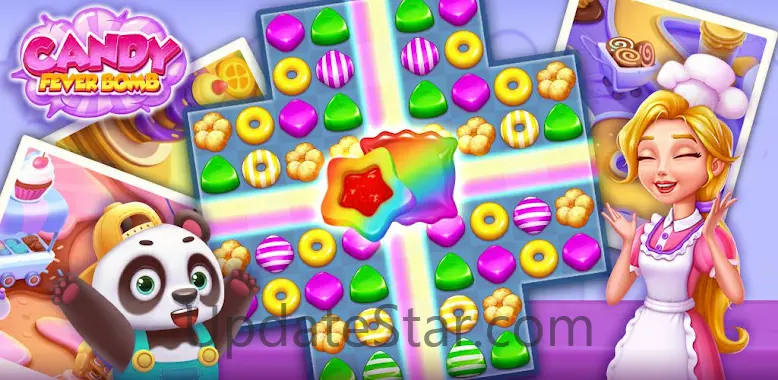Candy Fever Bomb - Match 3 2.027.1310