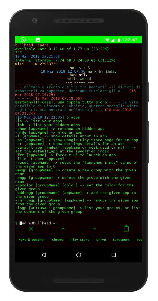 Linux CLI Launcher v6.15