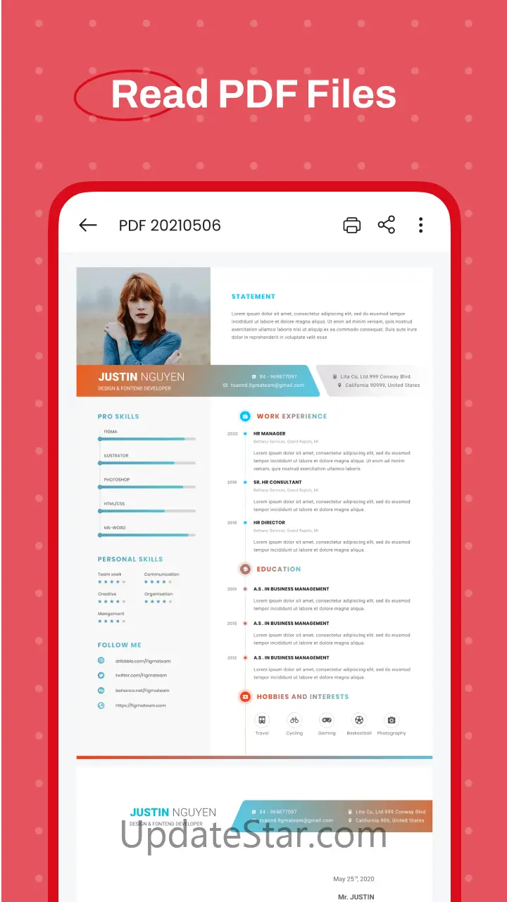 Office Reader: PDF, Doc, Excel 5.5
