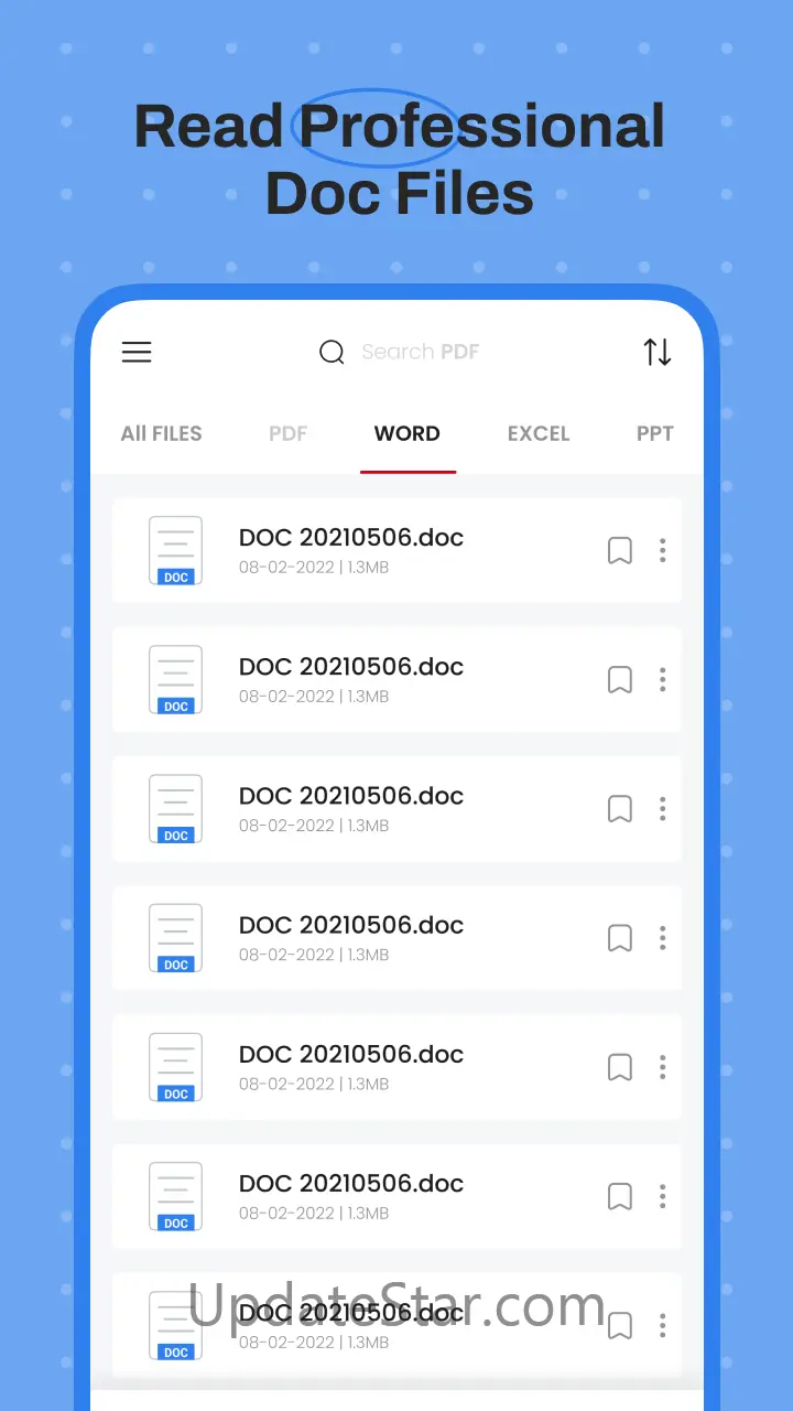 Office Reader: PDF, Doc, Excel 5.5