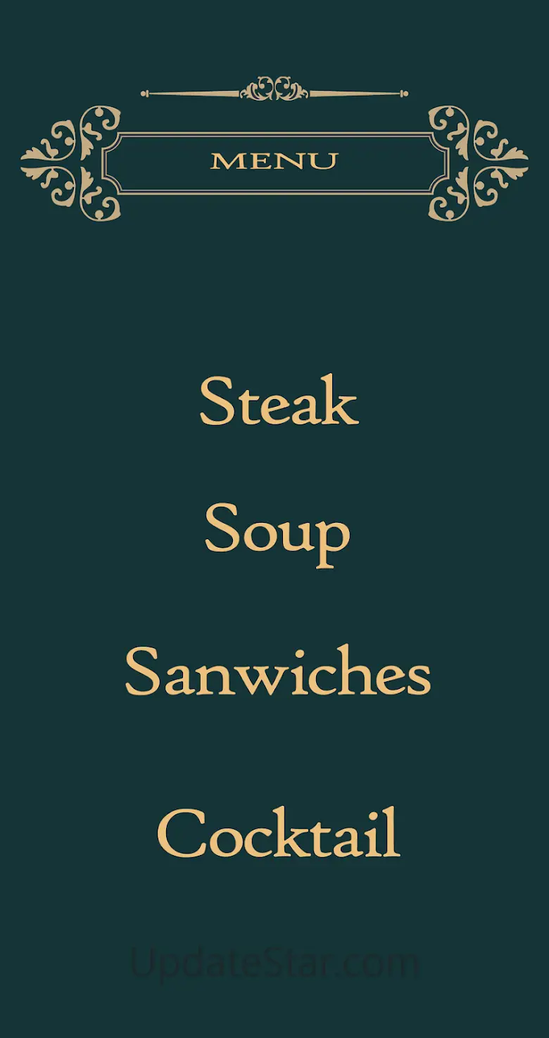 Vintage Design - Menu and Logo 249