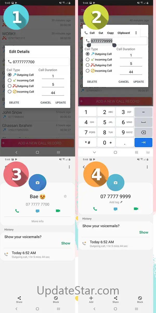 Call Log Editor and Backup 3.2