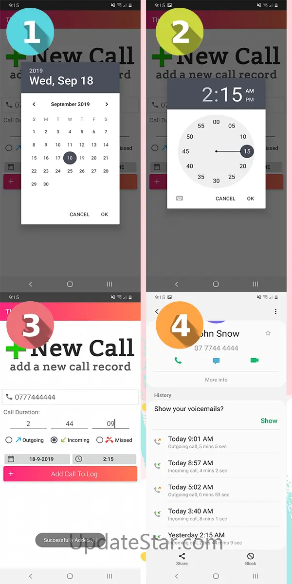 Call Log Editor and Backup 3.2