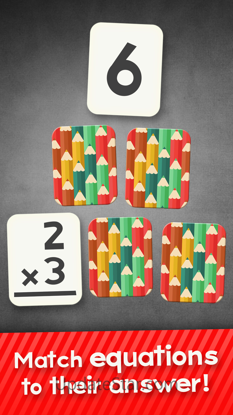 Multiplication Math Flashcards 2.6