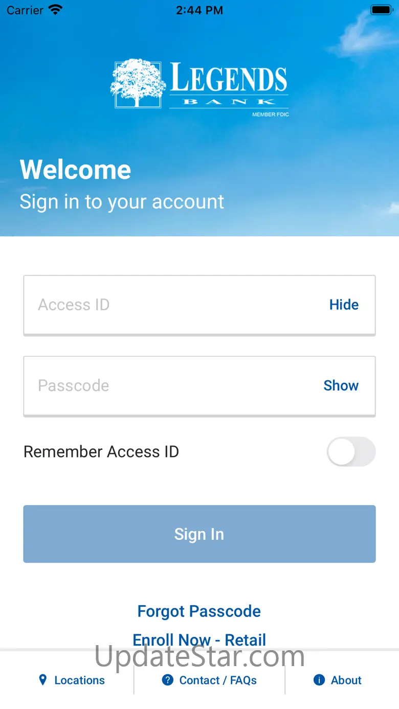 Legends Bank Mobile Missouri 7.71.2.14052