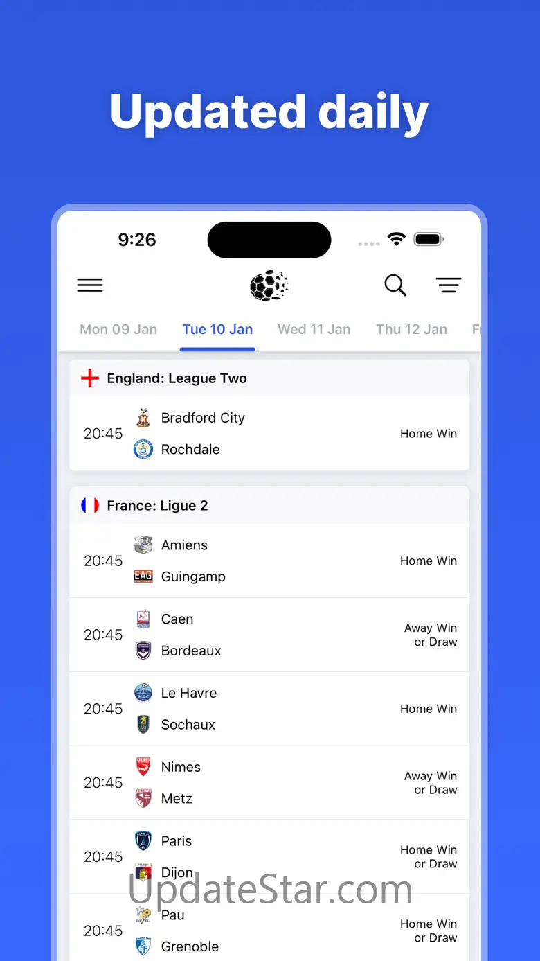Soccer Betting Tips & Score 1.9.6