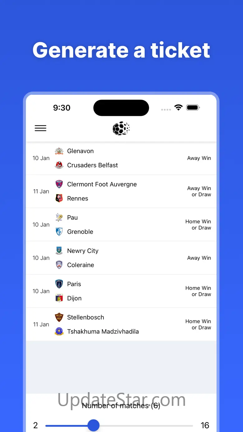 Soccer Betting Tips & Score 1.9.6