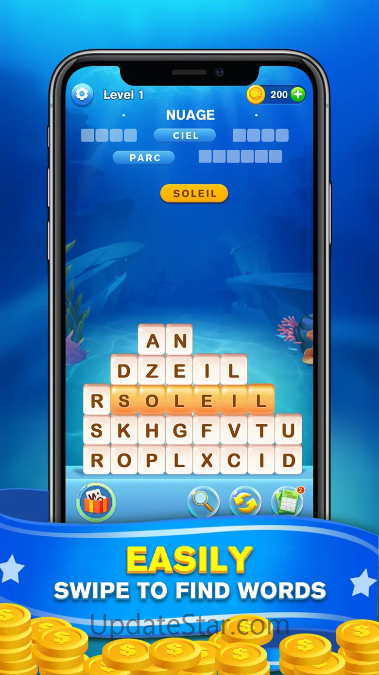 Word Swipe Beach : Search Game 1.0.1