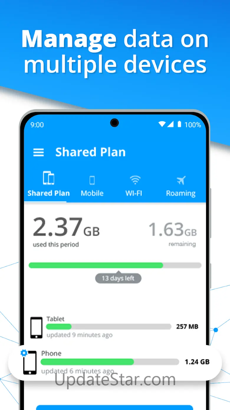 My Data Manager: Data Usage 9.10.4