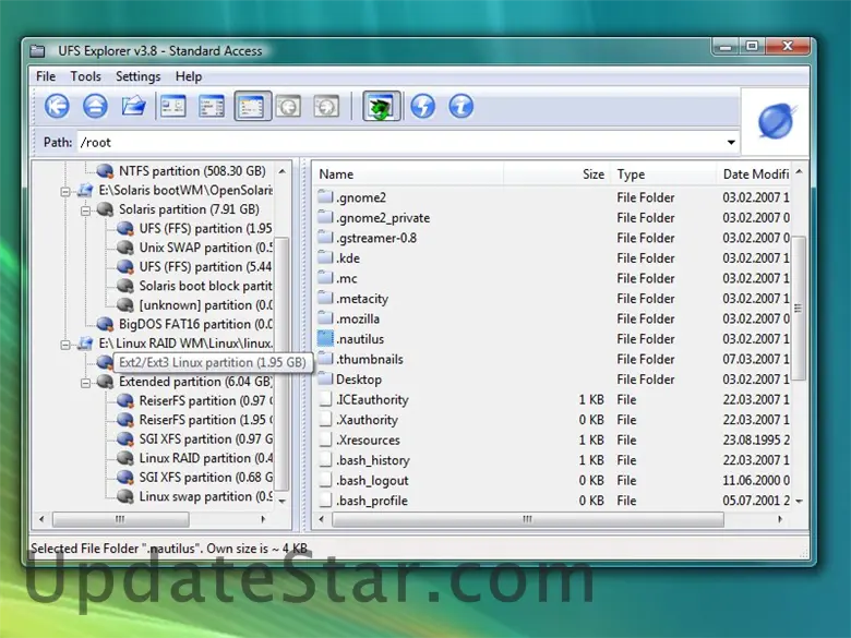 UFS Explorer Standard Access 5.14