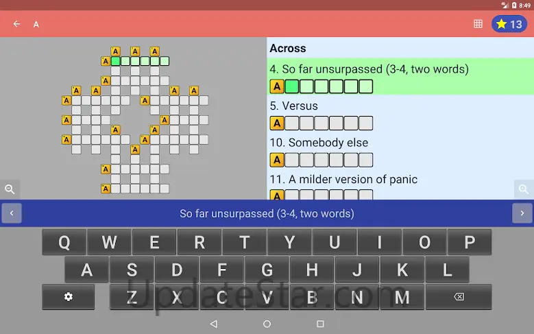 English Crossword puzzle 2.5.1