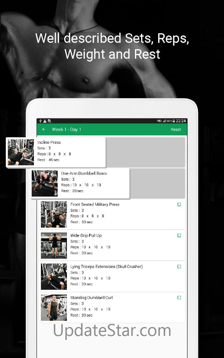 Fitvate - Gym & Home Workout 9.5