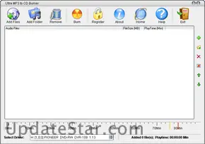 Ultra MP3 to CD Burner 1.6