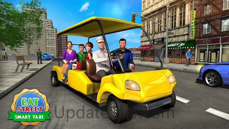 Electric Car Taxi Driving Game 1.1.3