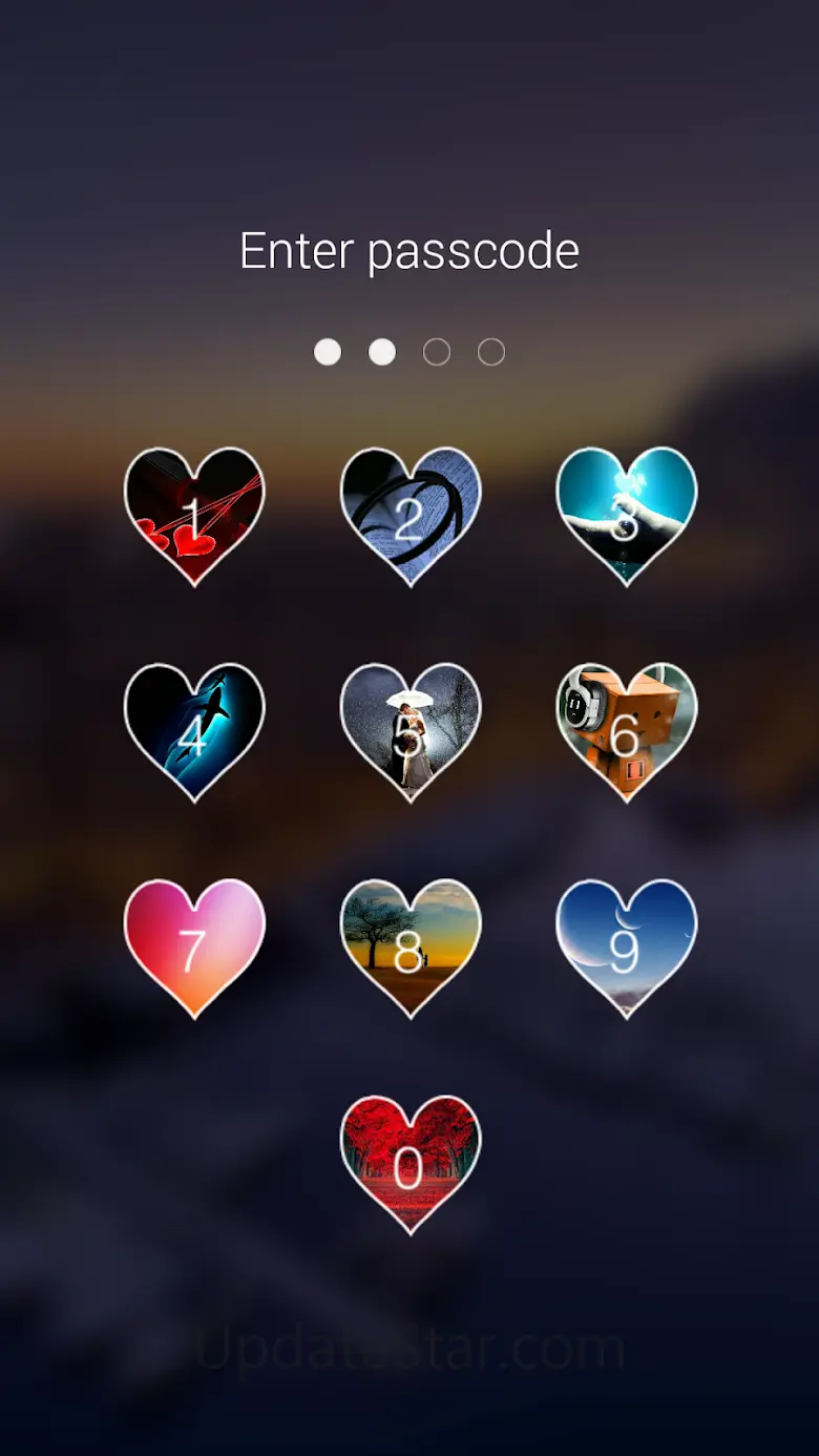 Love Keypad Lock Screen 7.0