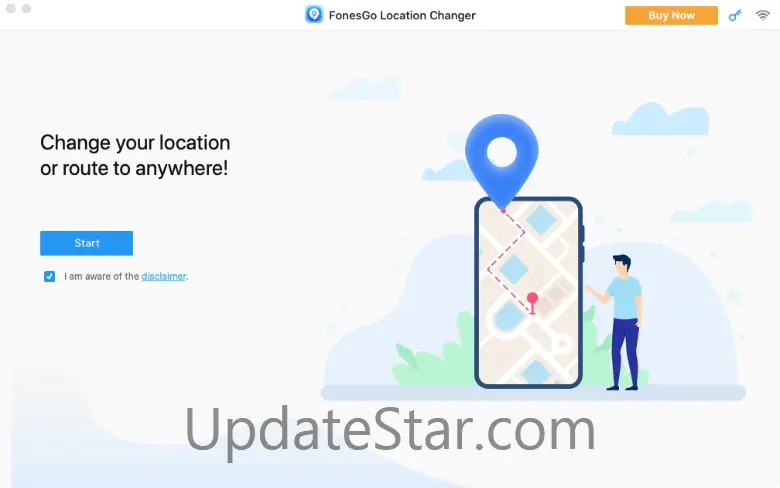 FonesGo Location Changer for Mac 6.6.1