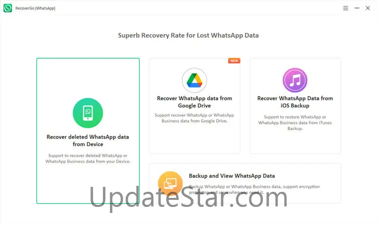 RecoverGo - WhatsApp Data Recovery 6.5.0