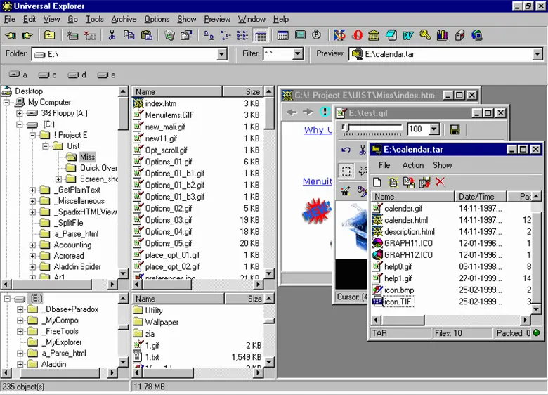 Universal Explorer 5.1