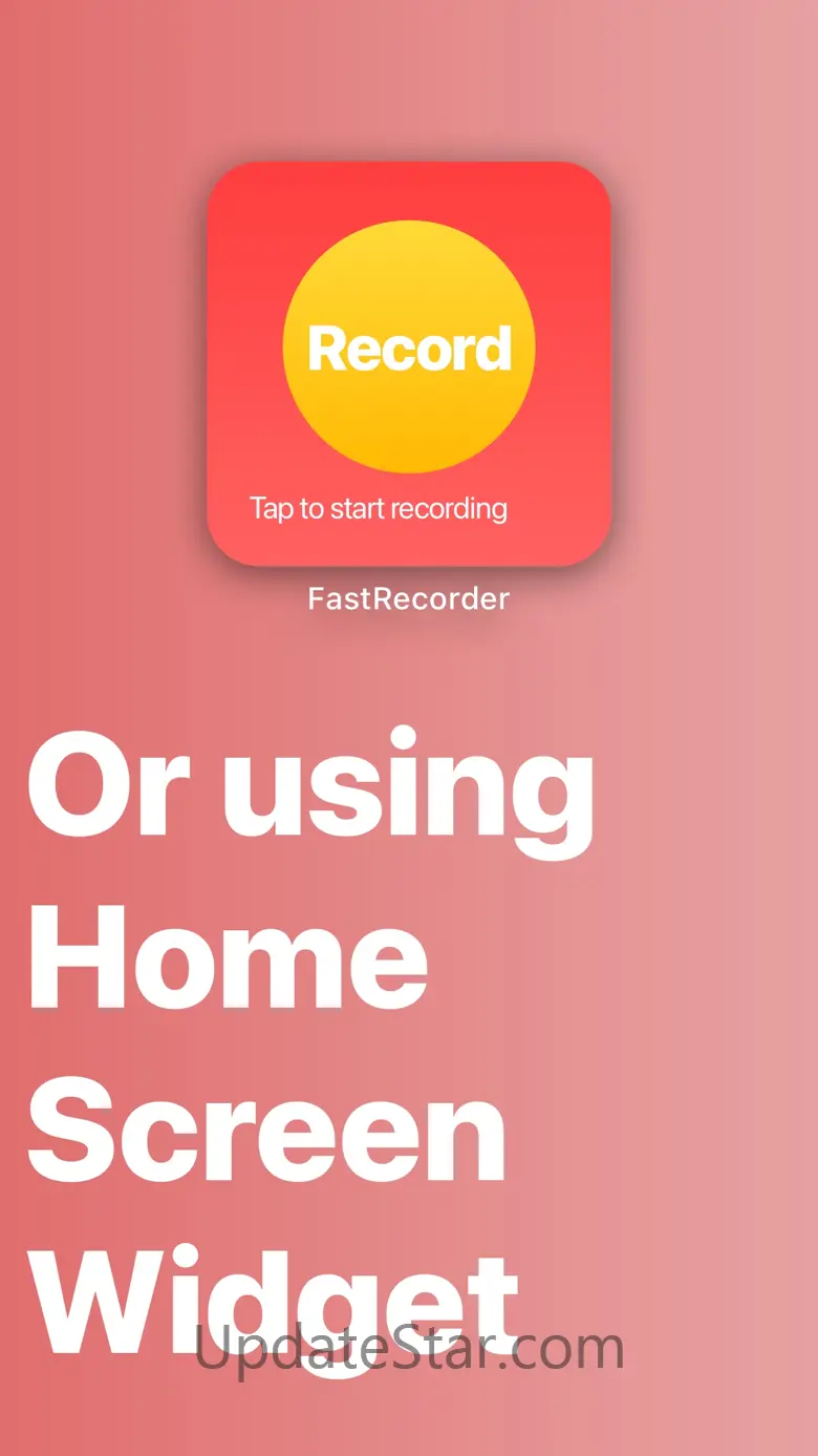 FastRecorder audio recording 2.6