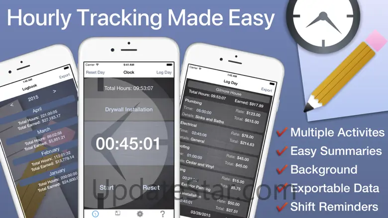 Timesheet Work & Hours Tracker 1.8.0