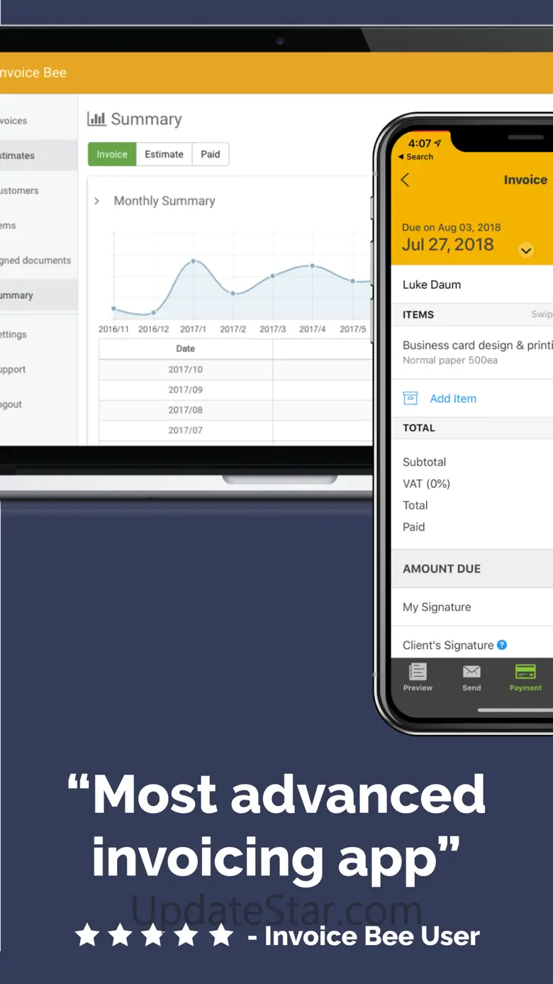 Invoice Bee Estimate Maker 2Go 3.1.50