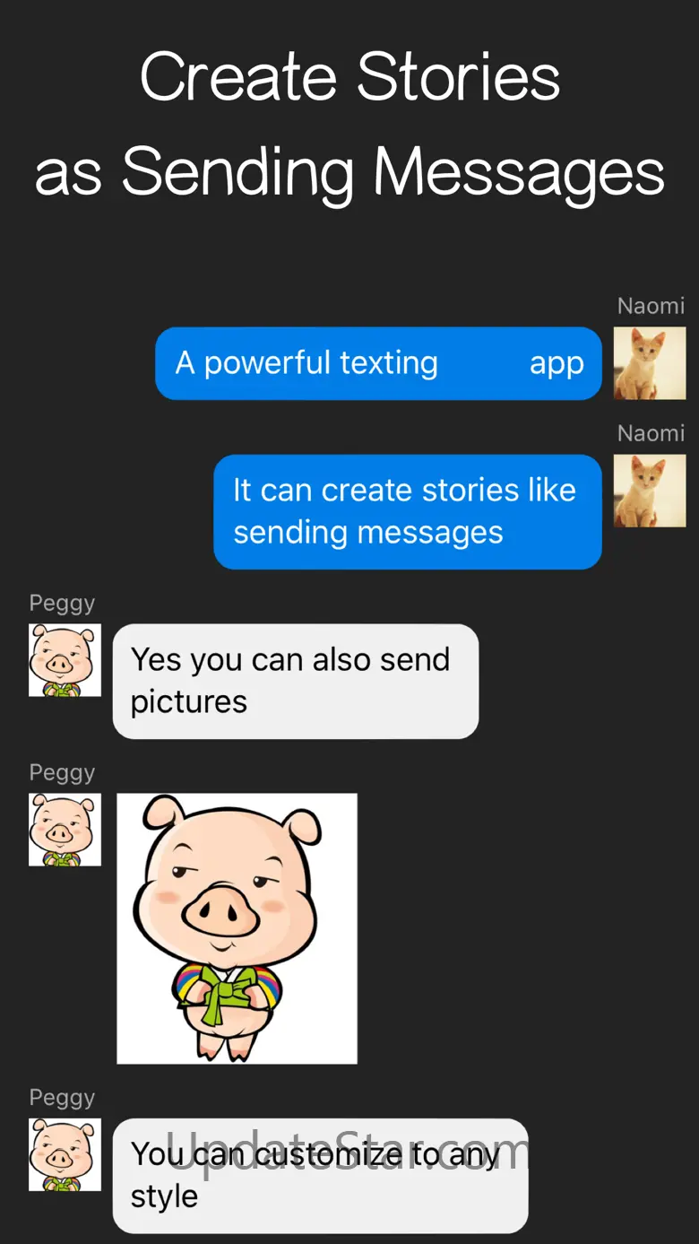 Text Message Chat Video Maker 2.0