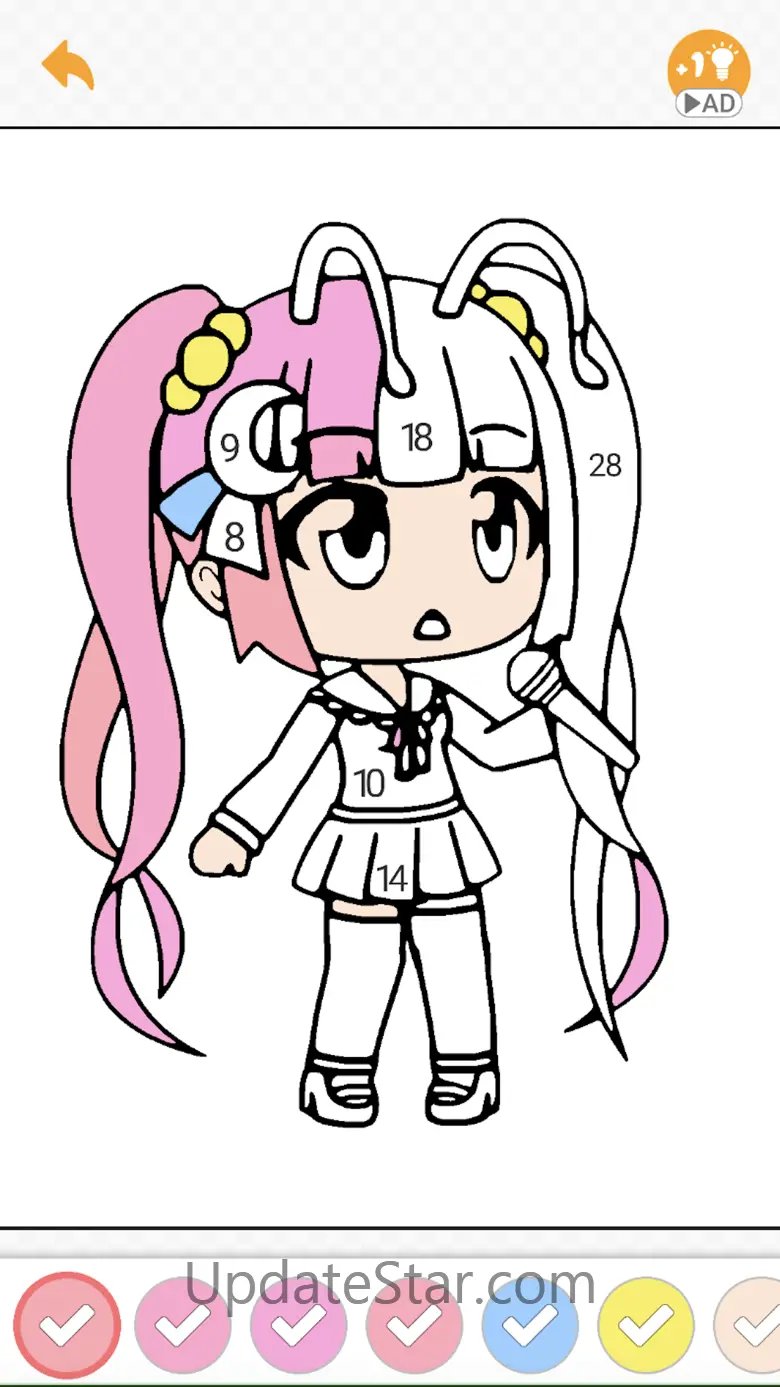 Princess Gacha ARTS Coloring! 1.0.0