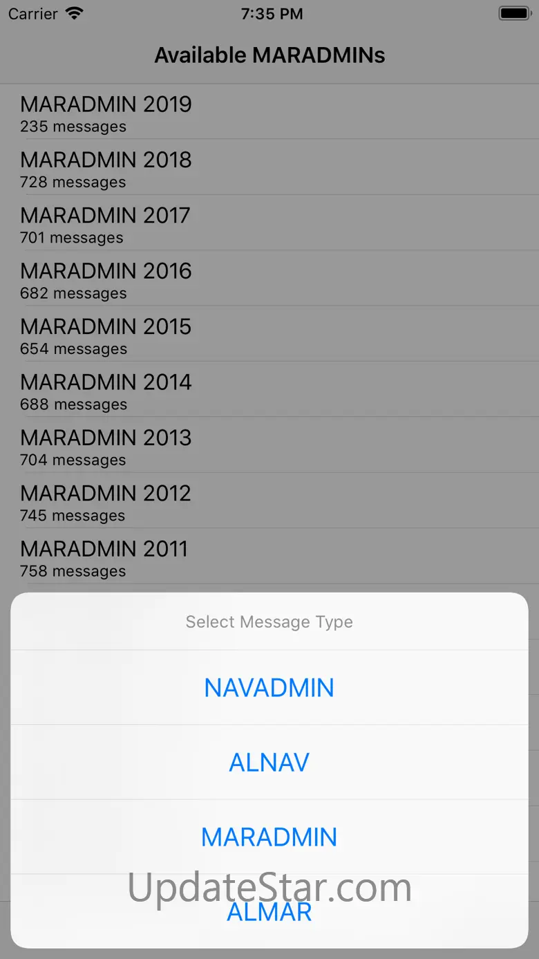 NAVADMIN Viewer 1.7.11