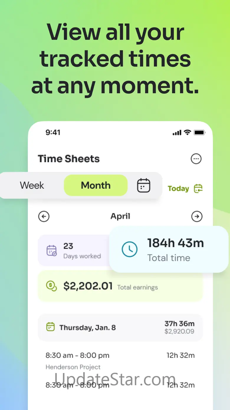 Hours Tracker: Work Timesheets 3.2.1137