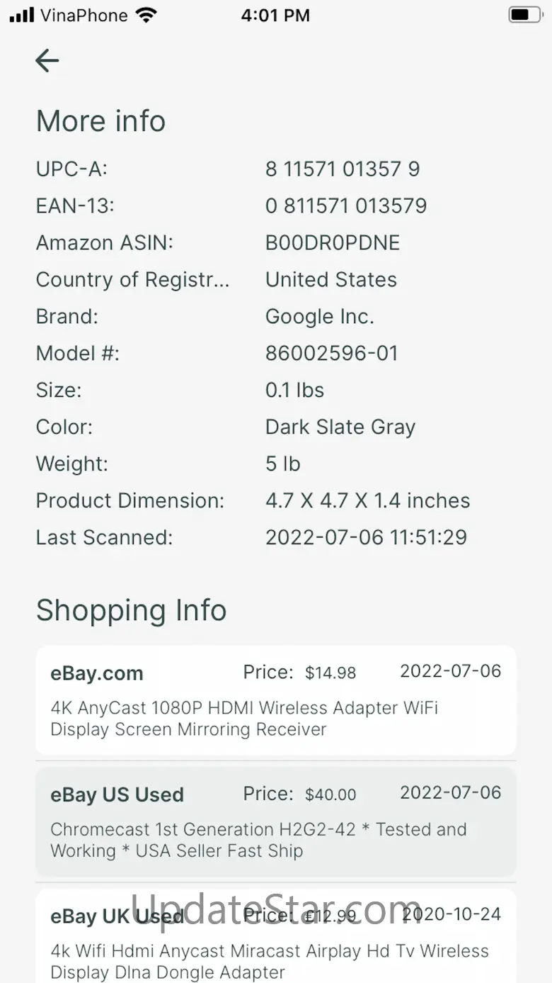 QR Code Reader Barcode Scanr 2.8