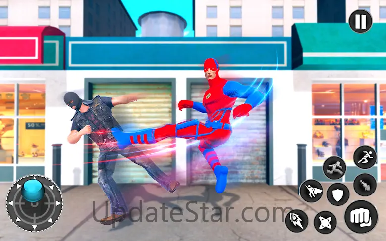 Captain Super Hero Man Game 3D 1.9
