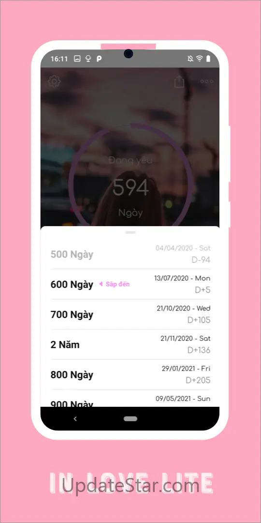 inlove - Counting love days 2.8.5