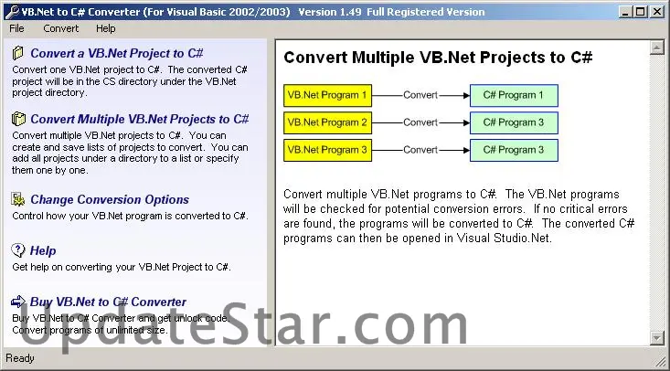 VB.Net to C# Converter 5.8