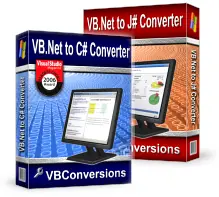 VBConversions VB.Net to C# and J# Converters 1.11