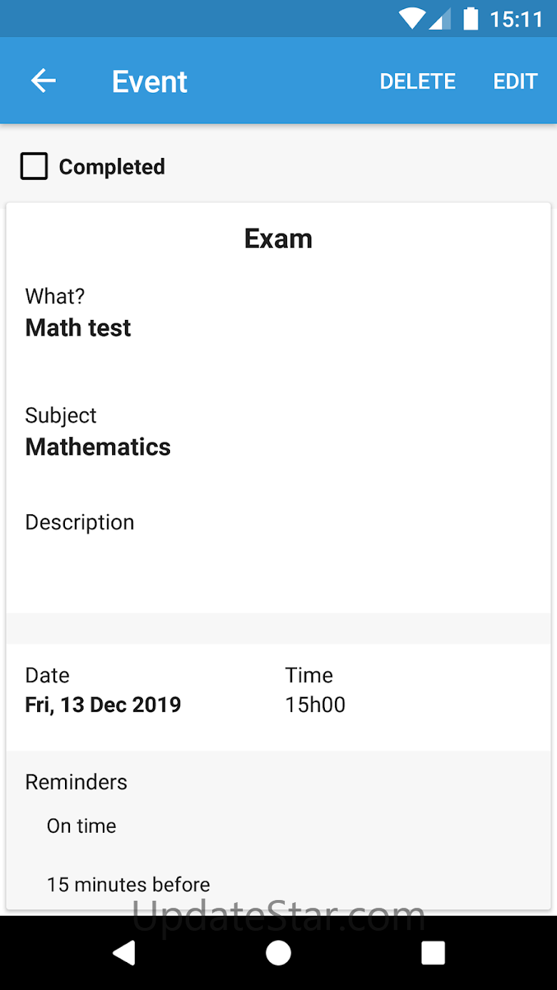 Student Calendar - Timetable 1.8.0