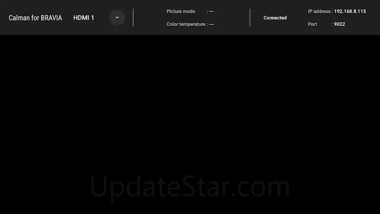 Calman for BRAVIA 1.4.A.0.6