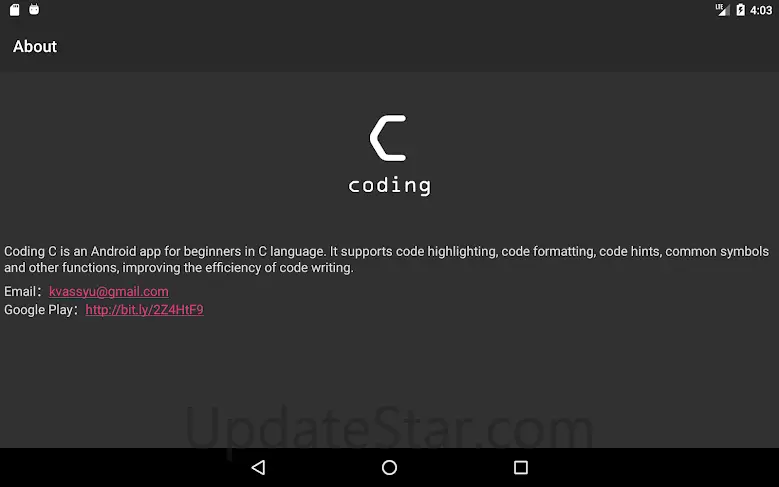 Coding C 3.3.4