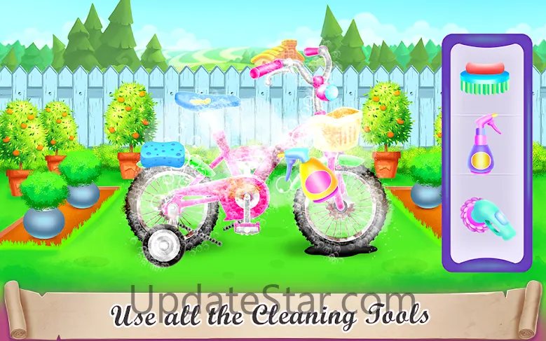 Girl Bike Fix & Washing Salon 1.2.0