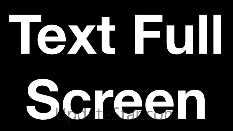Text Full Screen 4.2