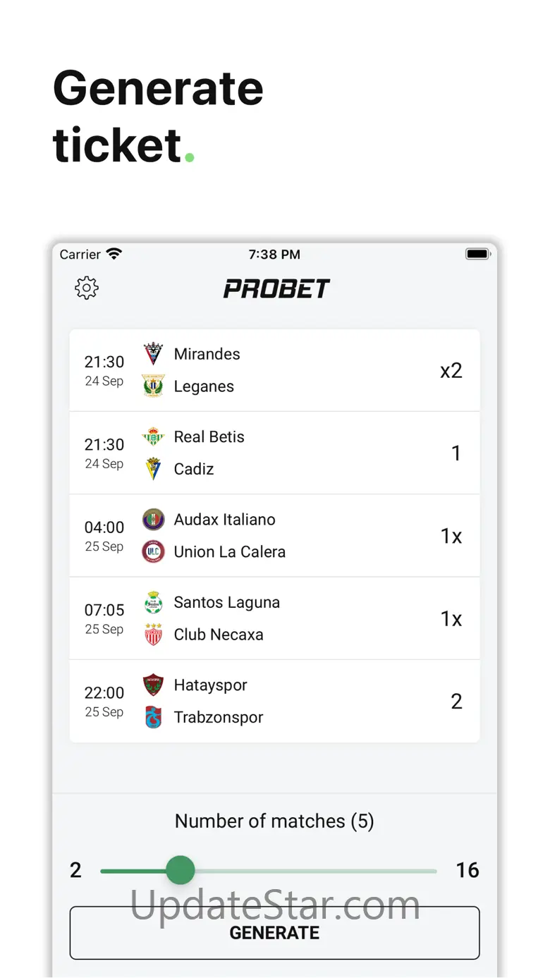 Football Betting Tips - PROBET 1.8.8
