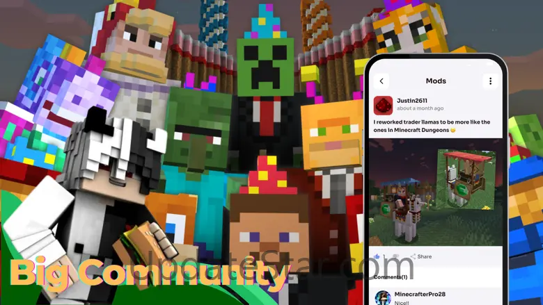 Mod Community for Minecraft PE 1.1.8