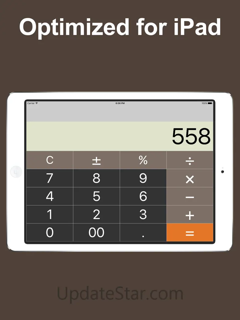 Calculator for iPad - Free calc app 1.2