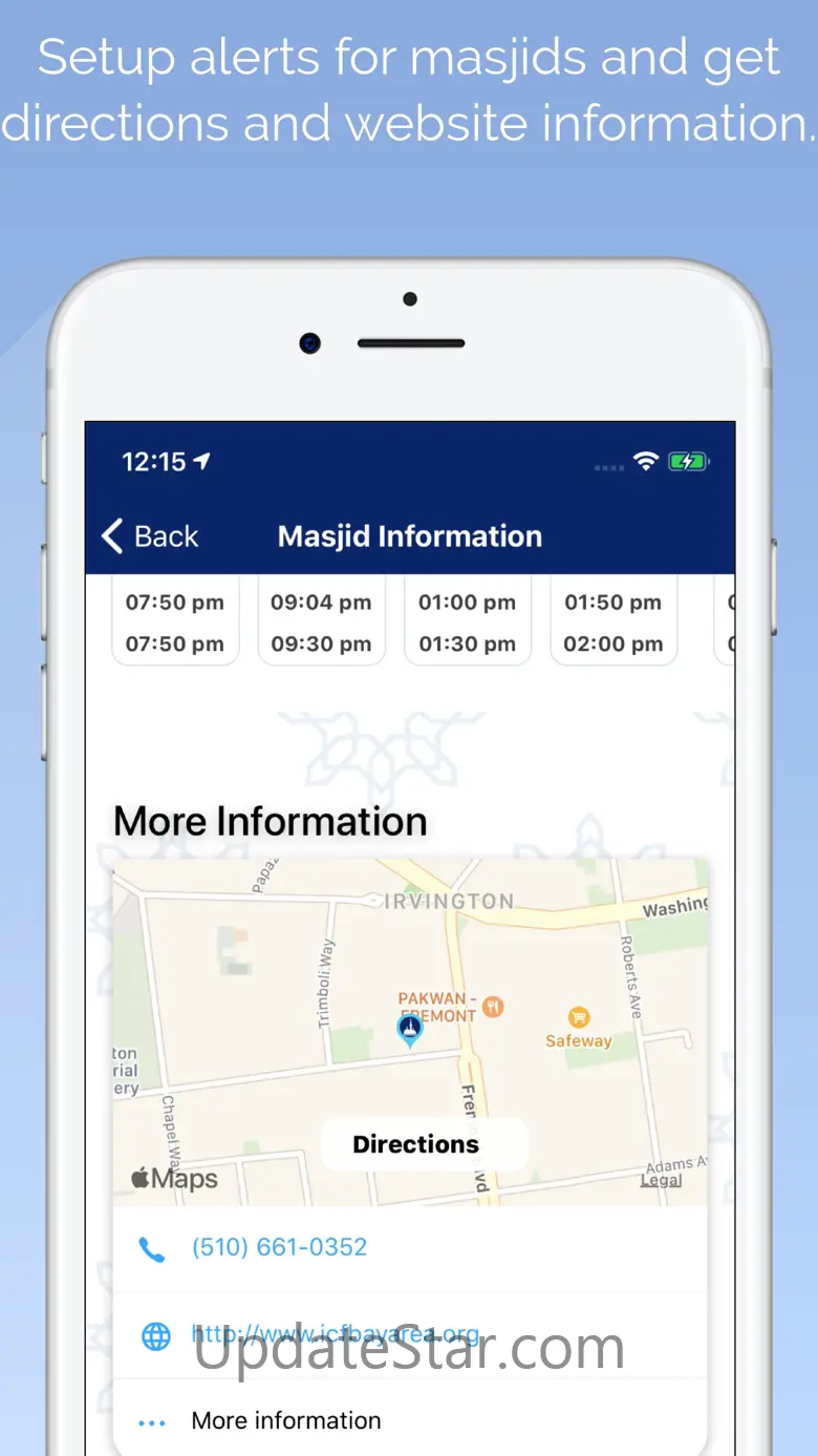 Masjidi-Salah and Iqamah times 1.1.0