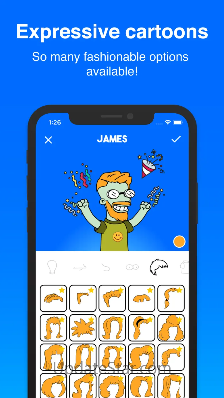 Yellow Avatar Face Maker 1.11.2