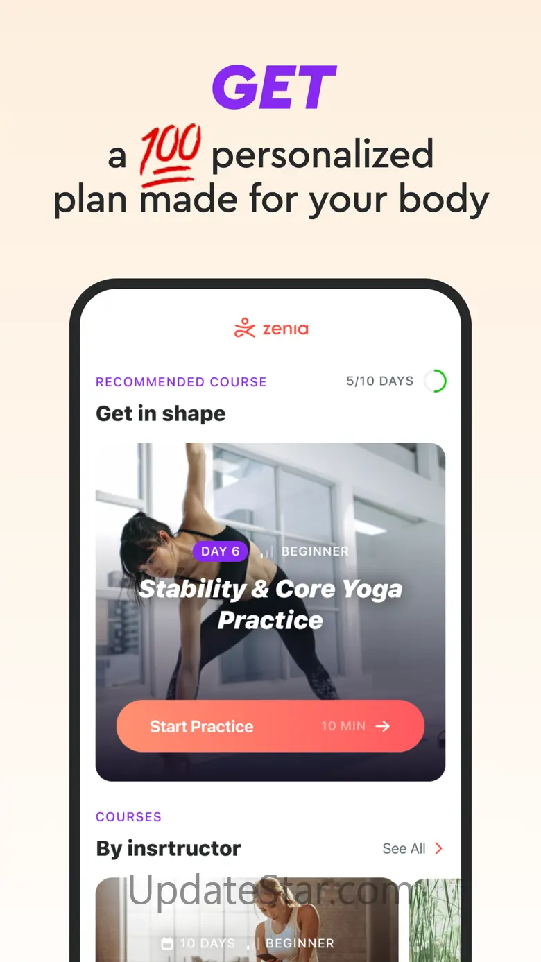 Yoga for Beginners | Zenia App 4.89