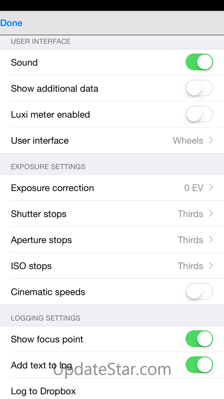 Pocket Light Meter 9.6.1